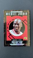 Michael Jordan Chicago Bulls March 1996 Predictor Card