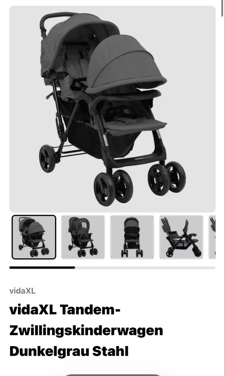 Carrozzine: Zwillings / 2 kids kinderwagen – Nuovo (secondo la descrizione) da Niederried b. Kall venduto da NicoleS25 4