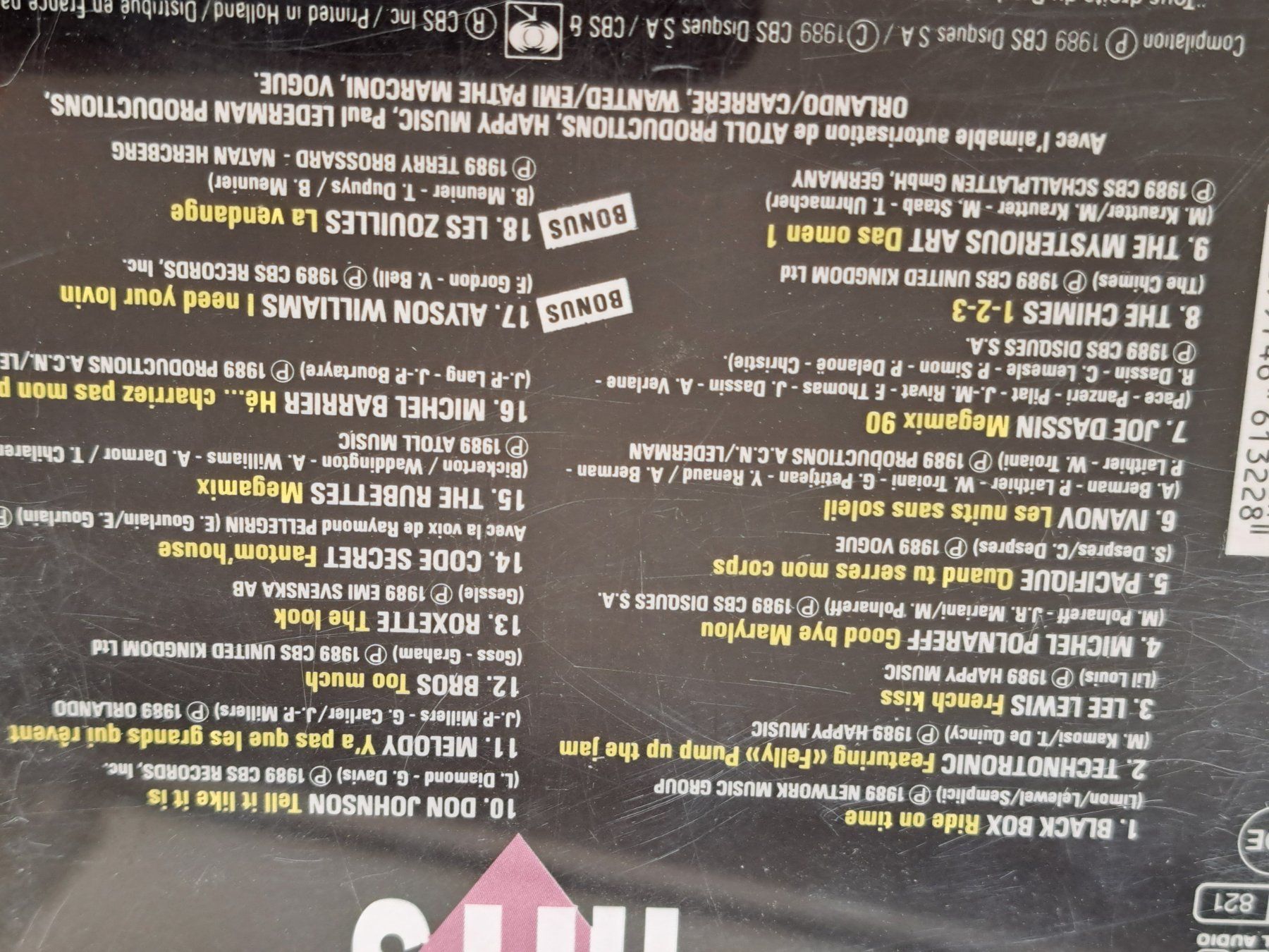 CDs: Cd Boulevard des hits 18 – Gebraucht aus Pully von bro_n52j 2