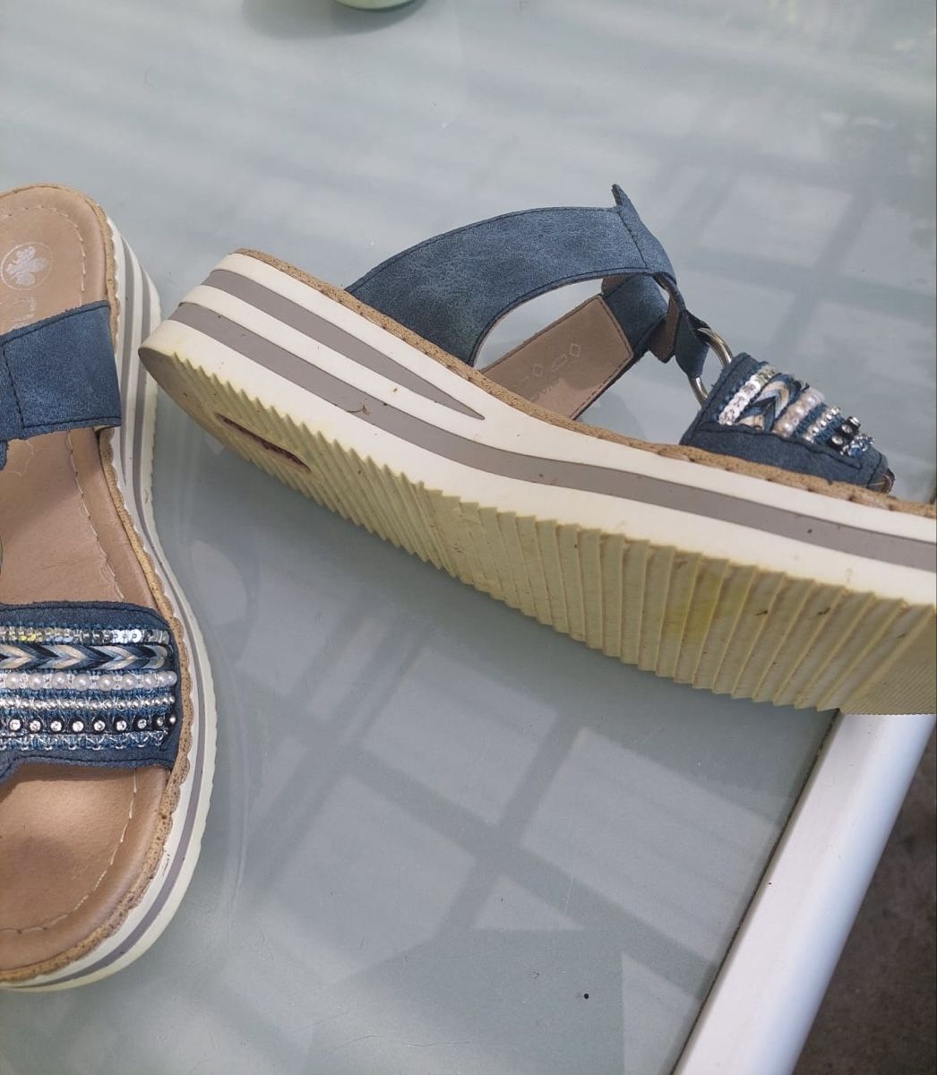 Rieker Scarpe da donna: Sandalen von Rieker Gr. 38 – Nuovo (secondo la descrizione) da Wangen b. Olten venduto da Mbaldur 2