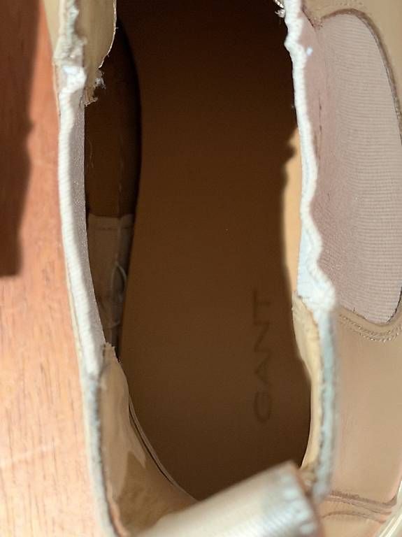 Scarpe da donna: Chelsea Boots hellbeige (écru) – Usato da Ennetbürgen venduto da kwi_hy9d 4