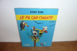 Lucky Luke, Le fil qui chante, Dargaud, Hardcover