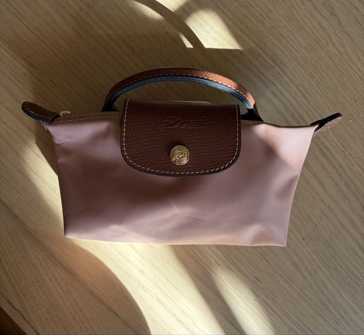 Longchamp Borse da donna: Pochette Longchamps le Pliage Rosethé – Nuovo e nell'imballaggio originale da Perly venduto da Sam.crr