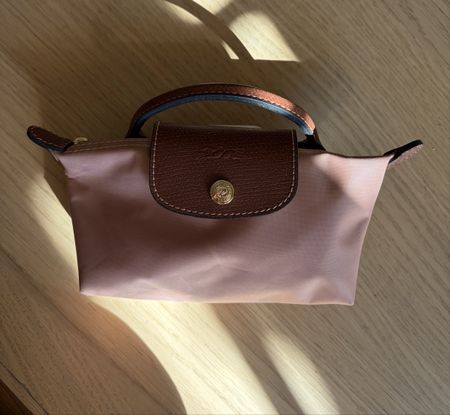 Pochette Longchamps le Pliage Rosethé