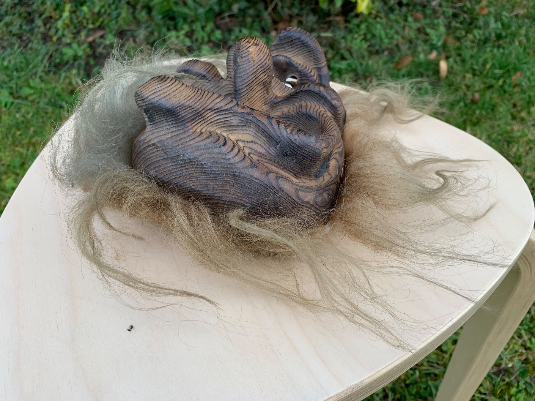 Sonstige Antiquitäten & Kunst: schöne alte Walliser Holzmaske – Gebraucht aus Feldbach von Olive1 6