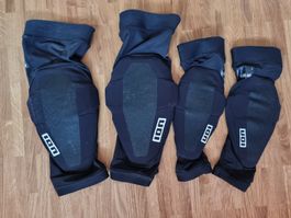 Mountainbike Protektoren ION Knie und Ellbogen S Sleeve Amp