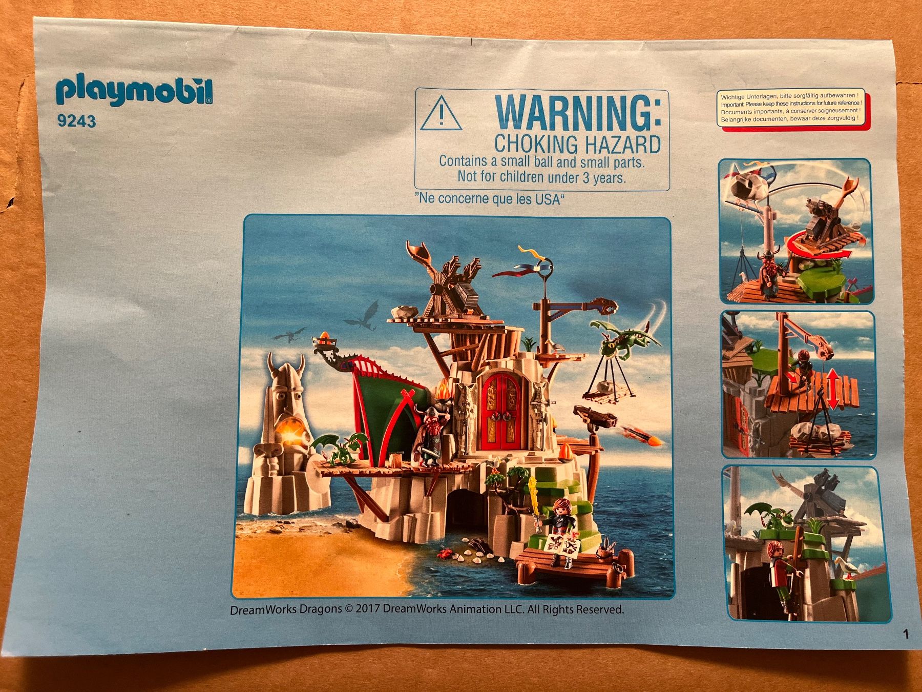Playmobil Giocattoli: Playmobil 9243 Dragons - Berk – Usato da Wangen b. Olten venduto da Bruderfrank 1