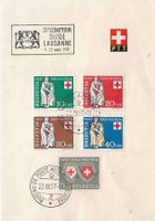 PP057 - Feuillet PTT Pro Patria 1957