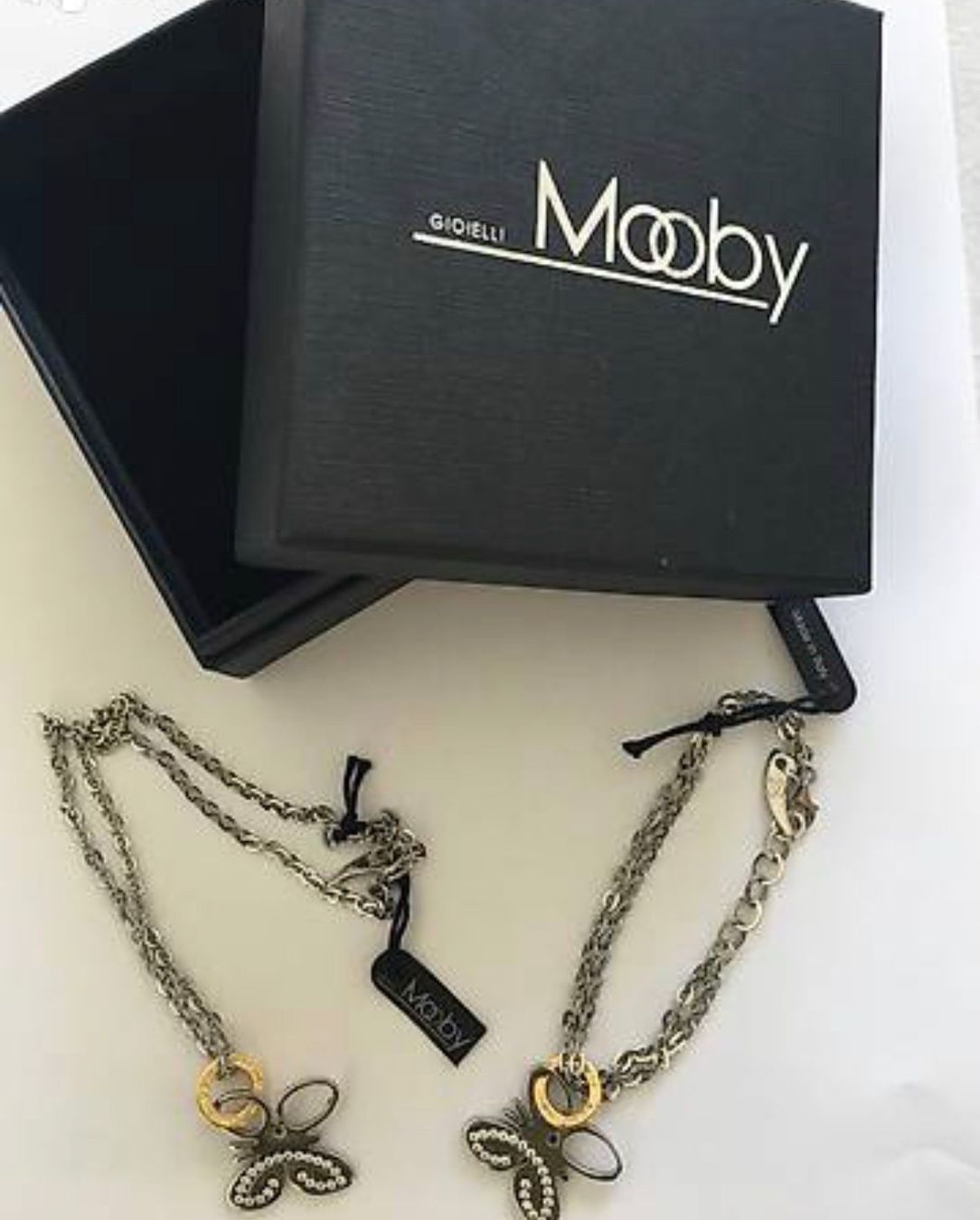 Catenine: Collana e bracciale Mooby – Nuovo e nell'imballaggio originale da Tenero venduto da Laura-Pedu