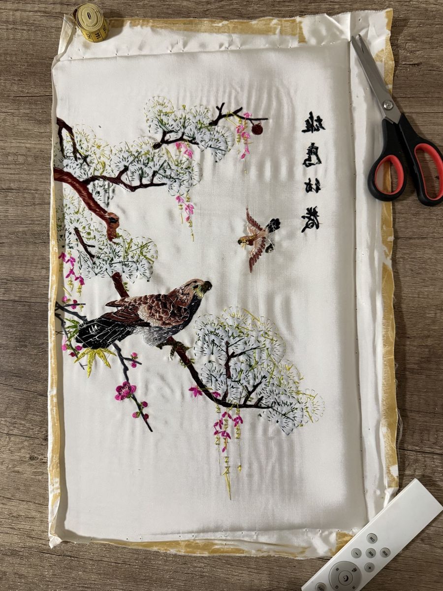 Gemälde: Toile asiatique brodé  – Gebraucht aus Petit-Lancy von Solcarm 6