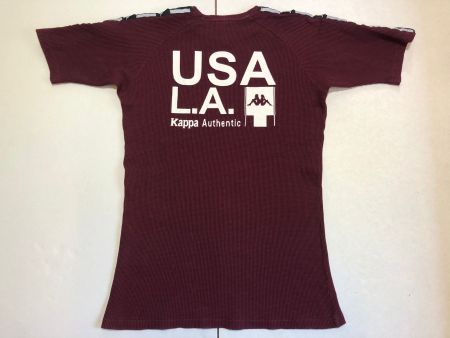 Vintage Kappa  T-Shirt USA Los Angeles Gr. Lang L