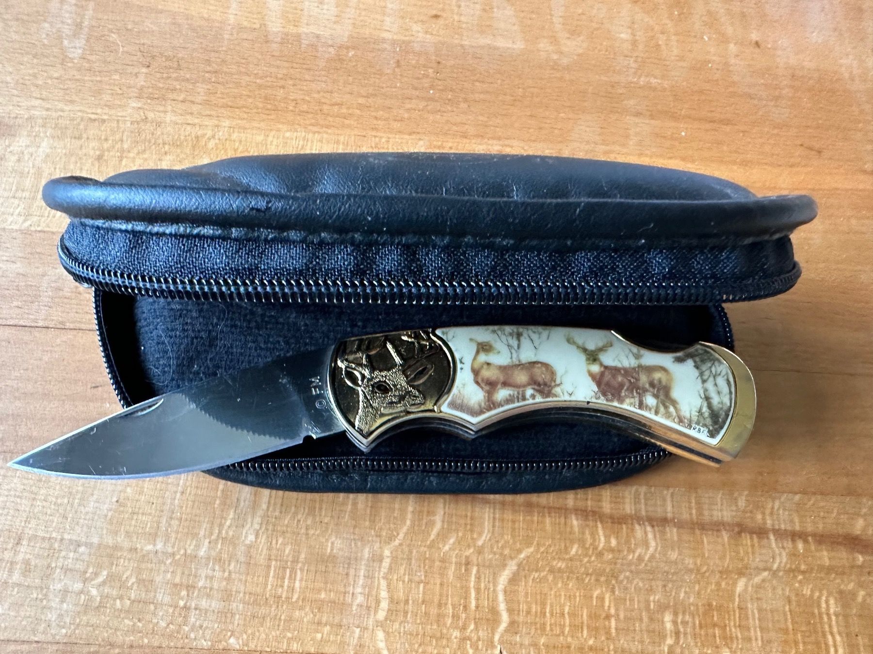 Accessori: Sammlermesser Hirsch - Franklin Mint – Usato da Vinelz venduto da Madchen