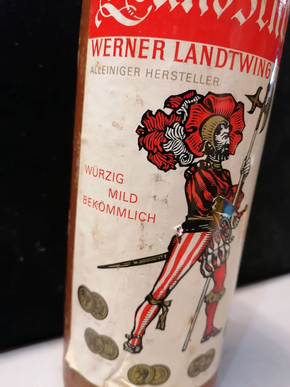 Spiritueux: Bouteille ancienne en grès "Landsknecht" – D'occasion à Genève par Leboucheoreilles 2