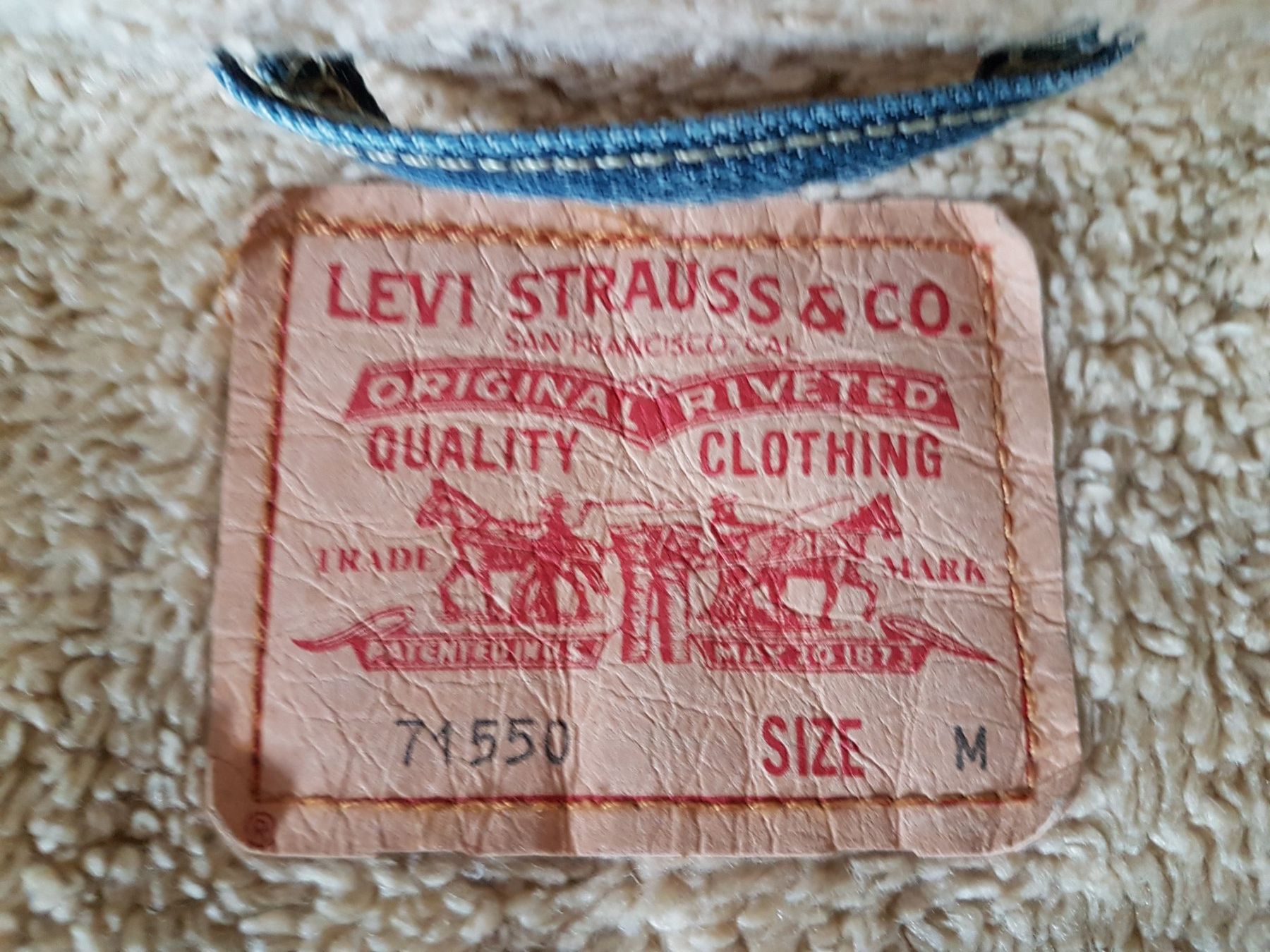 Giacche: Levi's Levi Strauss - 71550 Jeans Jacke Trucker – Usato da Schaffhausen venduto da wriggler_bock 1