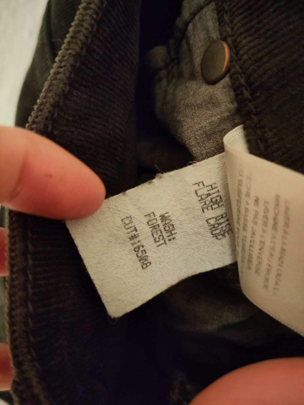 Pantaloni: Cordhose dunkelgrün – Usato da Zürich venduto da day_btg2 4