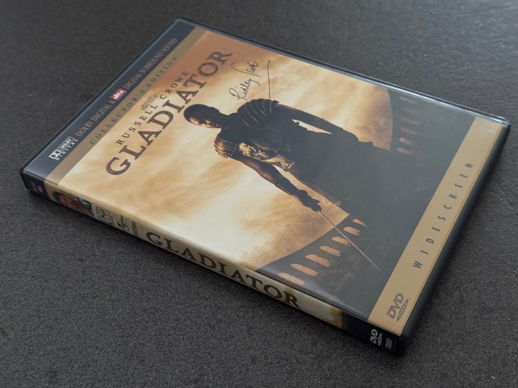 Tutti i DVDs: GLADIATOR " DVD's DE/EN Russel Crowe widescreen – Usato da Fribourg venduto da tschjoly 6