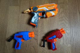 3 NERF guns Pistolen