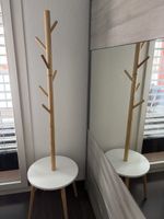 Garderobenständer Holz mit Ablage - Top Zustand!