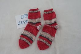 Handgestr.Wollsocken  Gr.27/28  (374)
