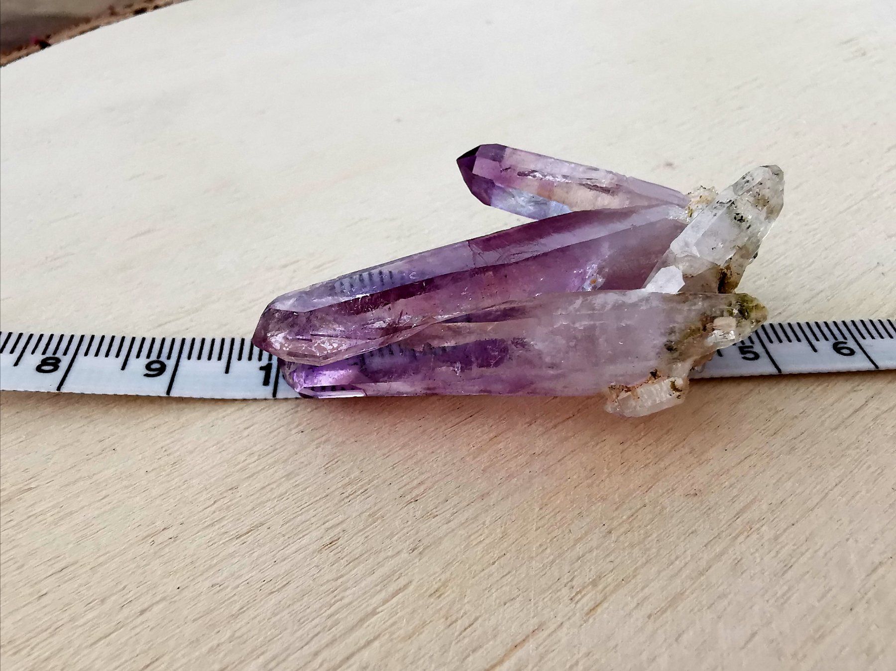 Mineralien & Heilsteine: 2 Stk interessante Amethyste - Stufe / Doppelender – Neu und originalverpackt aus Dierikon von Buntspecht-10 4