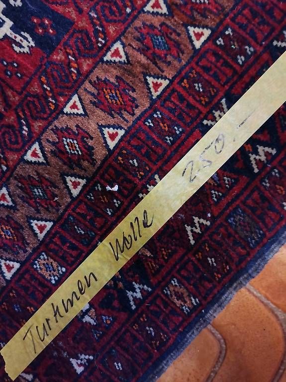 Teppiche: Turkeman Samarkand Teppich, Wollteppich, Orientteppich – Gebraucht aus Wiedlisbach von materialkreislauf 3