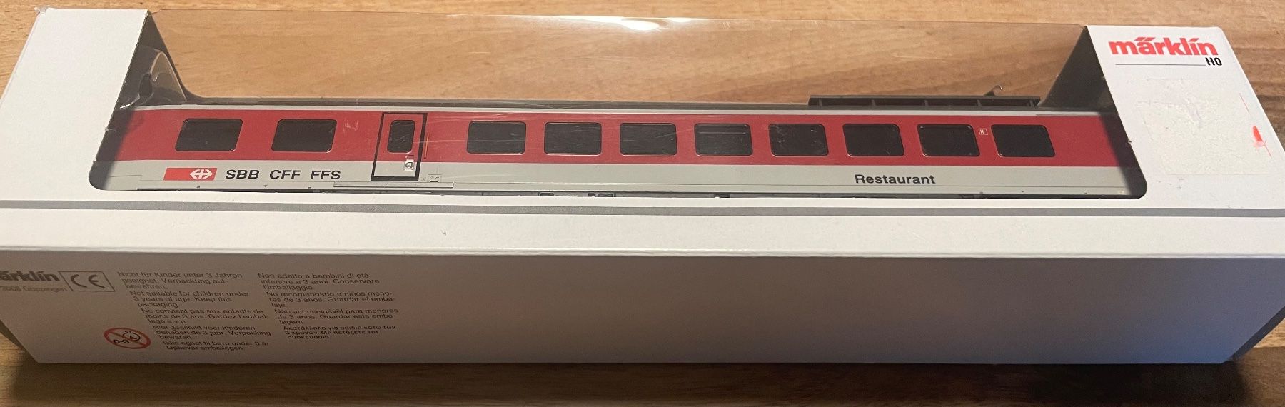 Märklin Modelleisenbahnen: Märklin Speisewagen SBB – Gebraucht aus Staad SG von 4566patrick 8