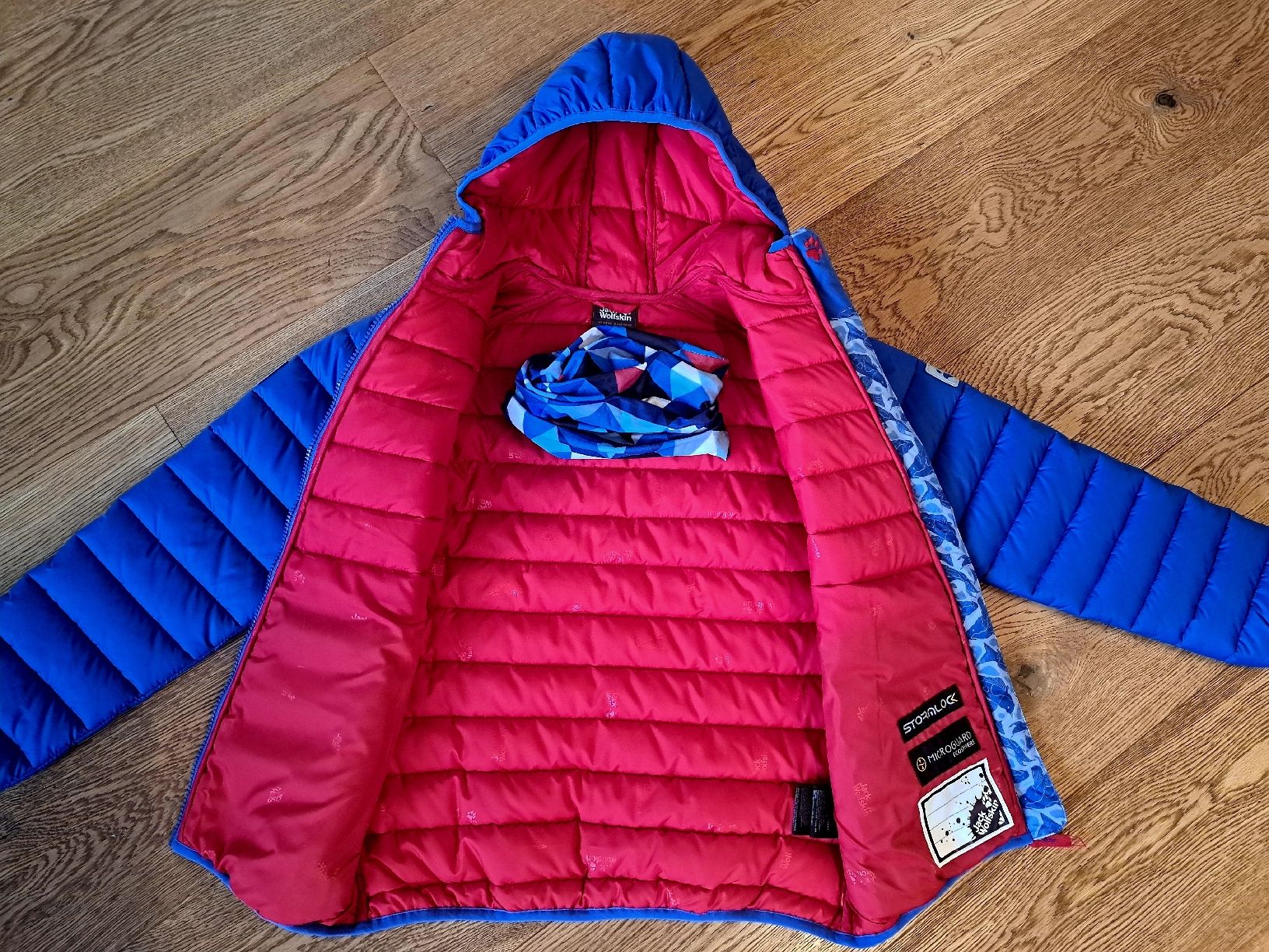 Jack Wolfskin Jacken & Mäntel: Jack Wolfskin Zenon Jacke mit Loop blau rot Herbst – Gebraucht aus bazenheid von salerno007 8