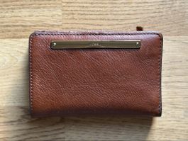Portemonnaie Fossil Leder braun