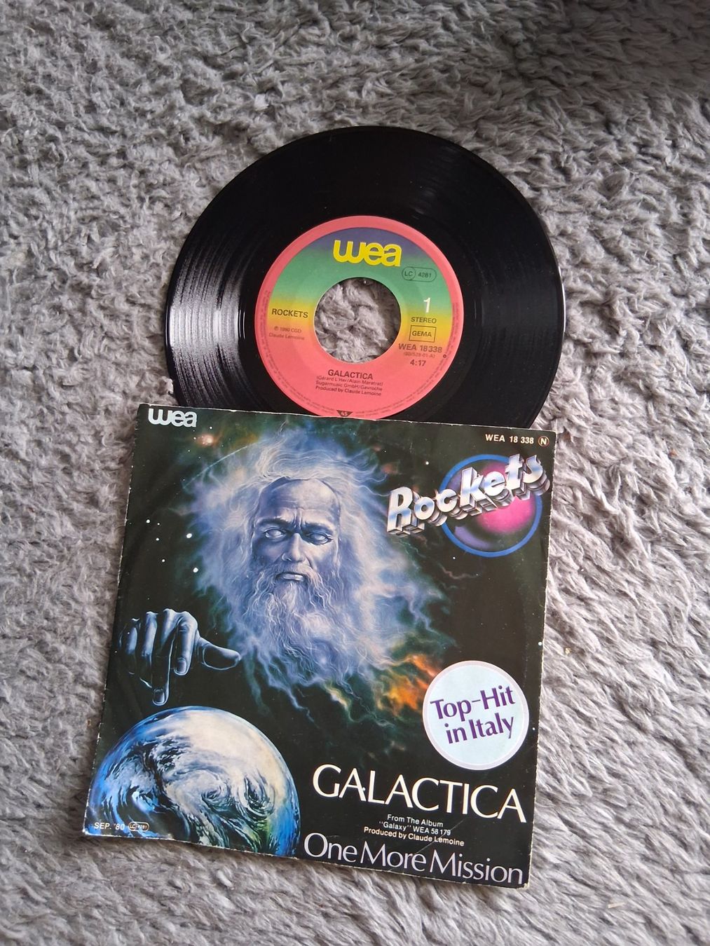 Dischi in vinile: ROCKETS       GALACTICA     7NER SINGLE – Usato da Wetzikon ZH venduto da Ramones01