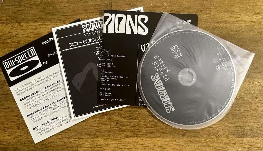 CD: Scorpions Virgin Killer Japan Papersleeve CD – Nuovo (secondo la descrizione) da Belp venduto da B7L0 3