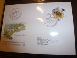 Brief Multilaterale Briefmarkenausstellu