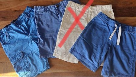 Kind Shorts Set Gr. 116 Benetton, Decathlon, H&M