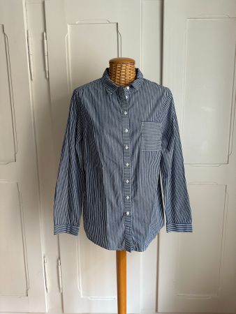 CECIL - Bluse blau-weiss gestreift M
