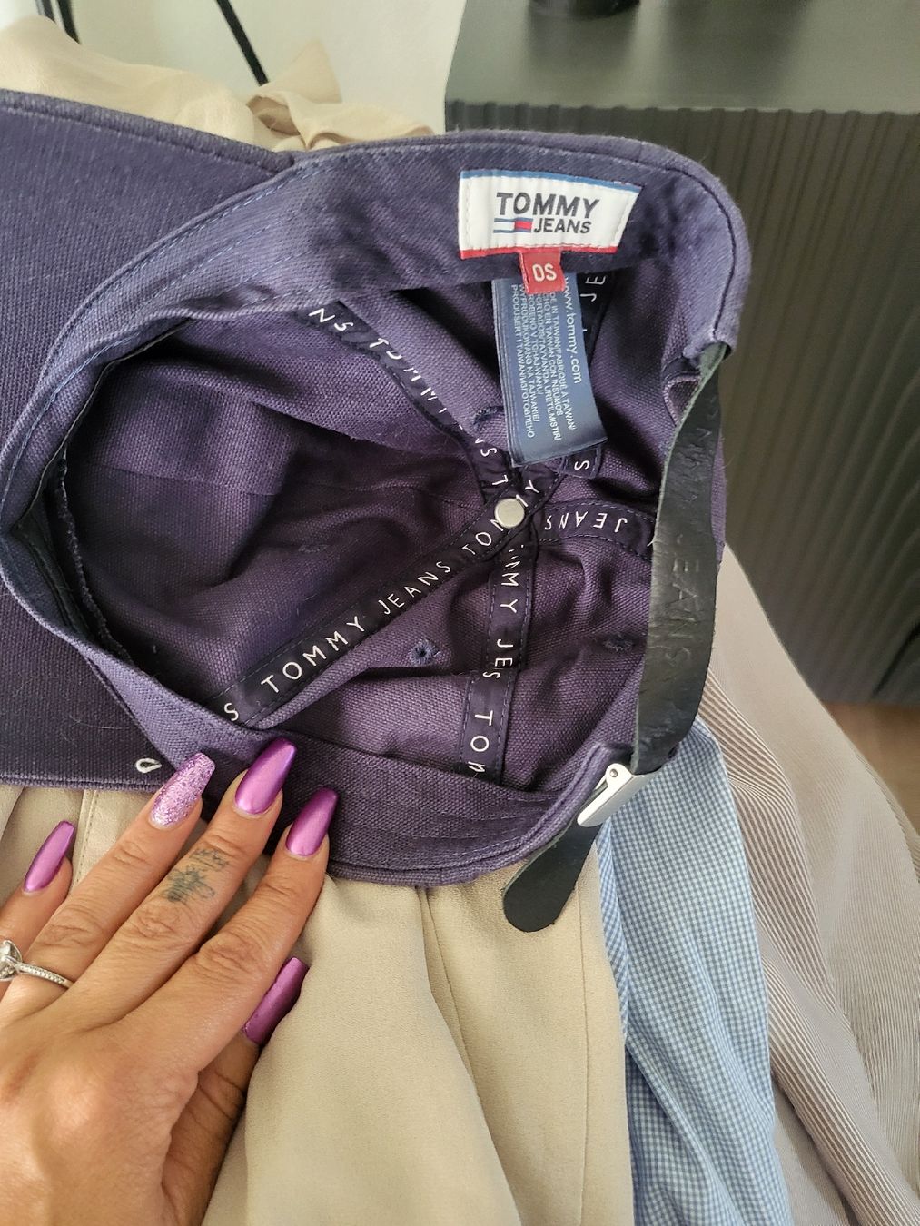 Hüte, Mützen & Caps: Tommy Jeans Cap - Dunkelblau, Verstellbar – Gebraucht aus Jona von ramona024 2