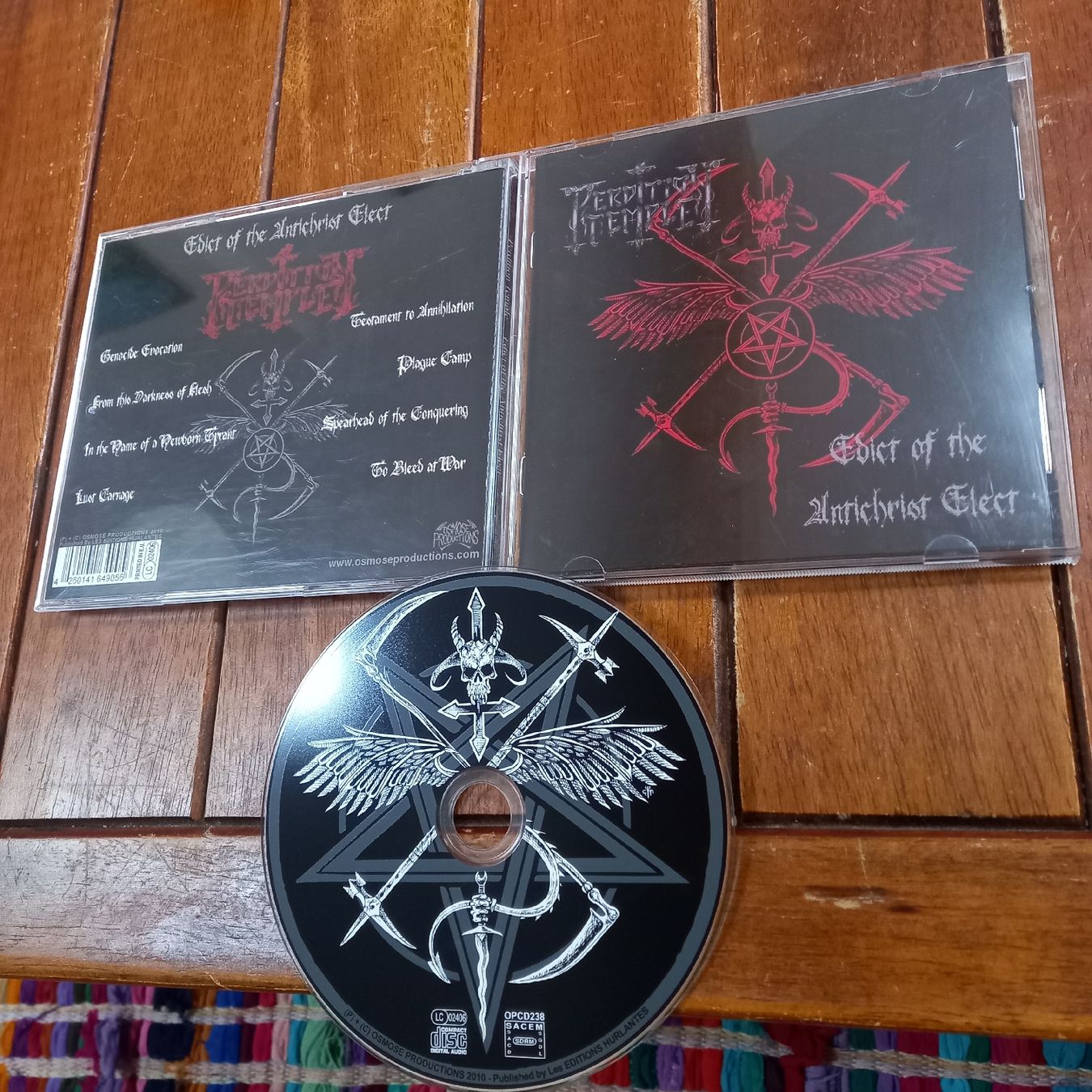 CD: perdition Temple- edict..  – Usato da St-Cergue venduto da VeganWarrior