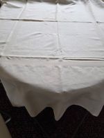 Tischdecke 132 x 170 cm vanillefarbig