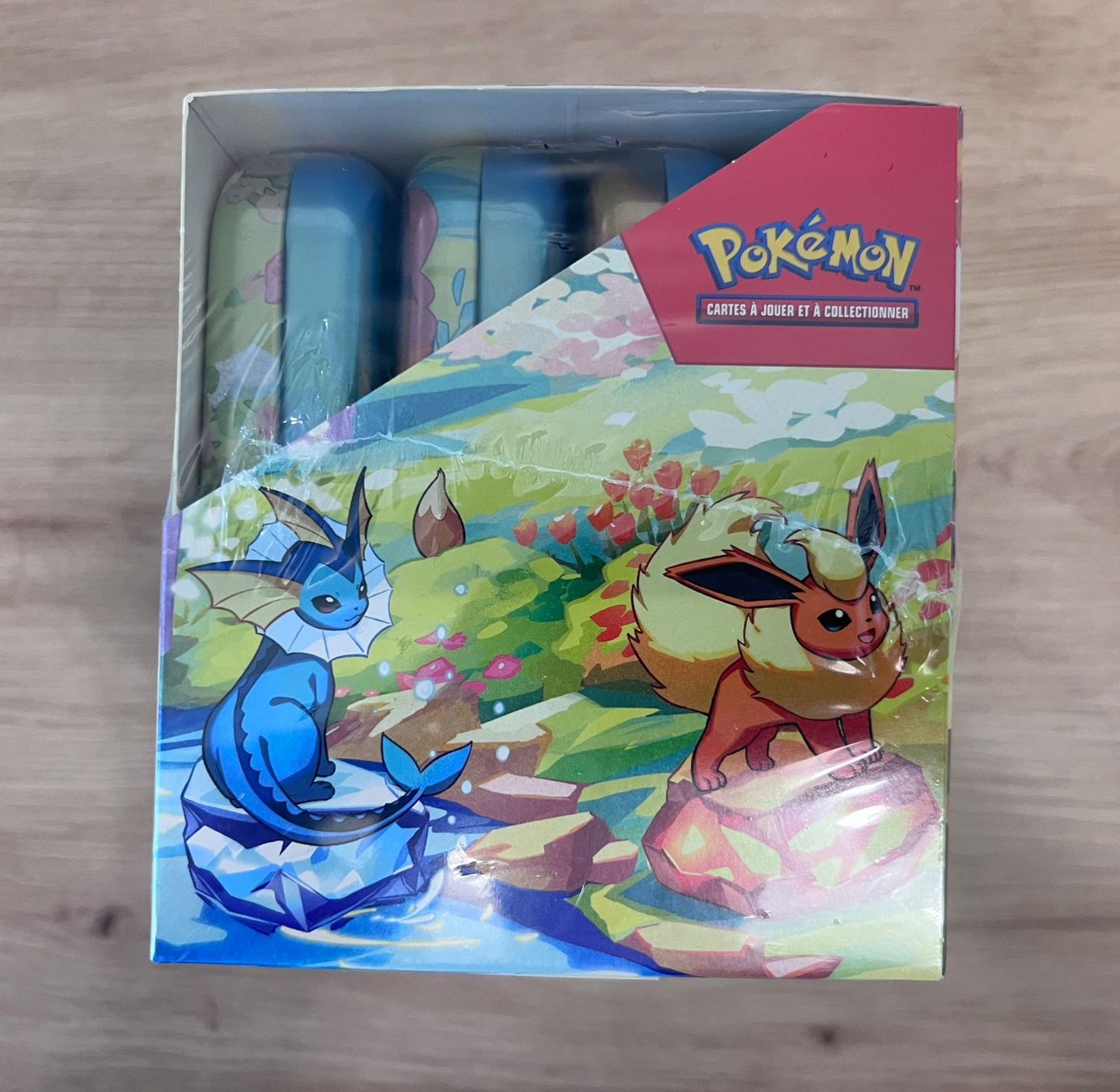 Pokémon Carte collezionabili: Prismatic Evolutions: Mini Tin Display FRZ – Nuovo e nell'imballaggio originale da Biel/Bienne venduto da S.Lee 4