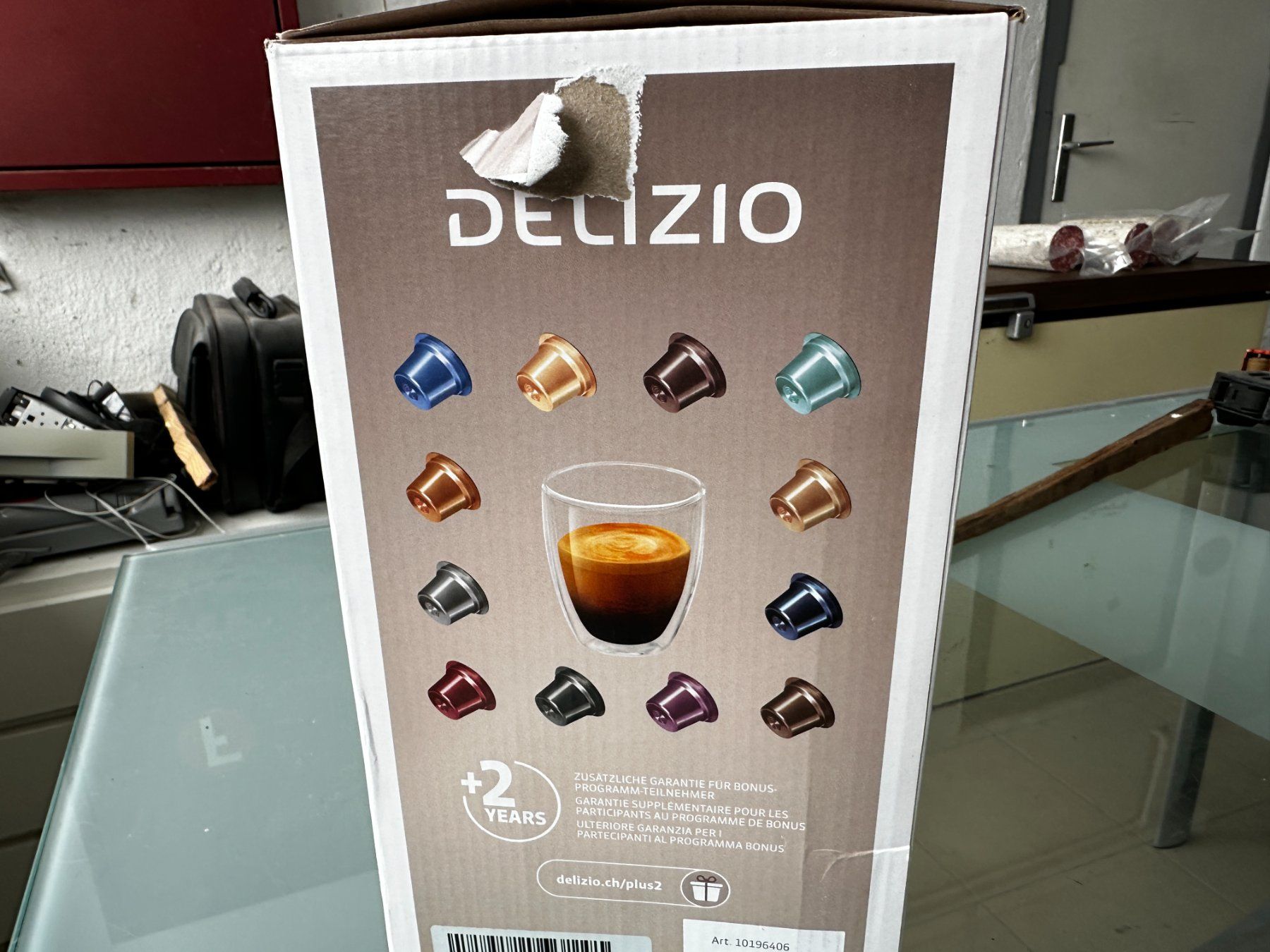 Delizio Macchine per caffè & Macchine per espresso: Kaffemaschinen Marke Delizio – Nuovo e nell'imballaggio originale da Arisdorf venduto da comestibles 2