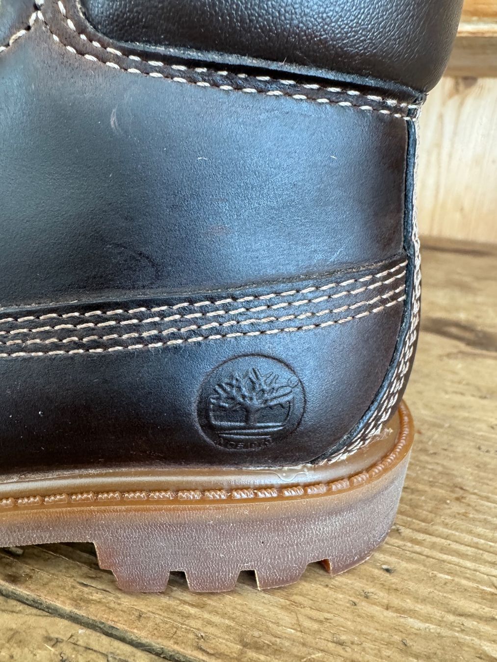 Schuhe für Jungen: Timberland Boots, Grösse 29, dunkelbraun – Gebraucht aus Pontresina von cumprerevender 5