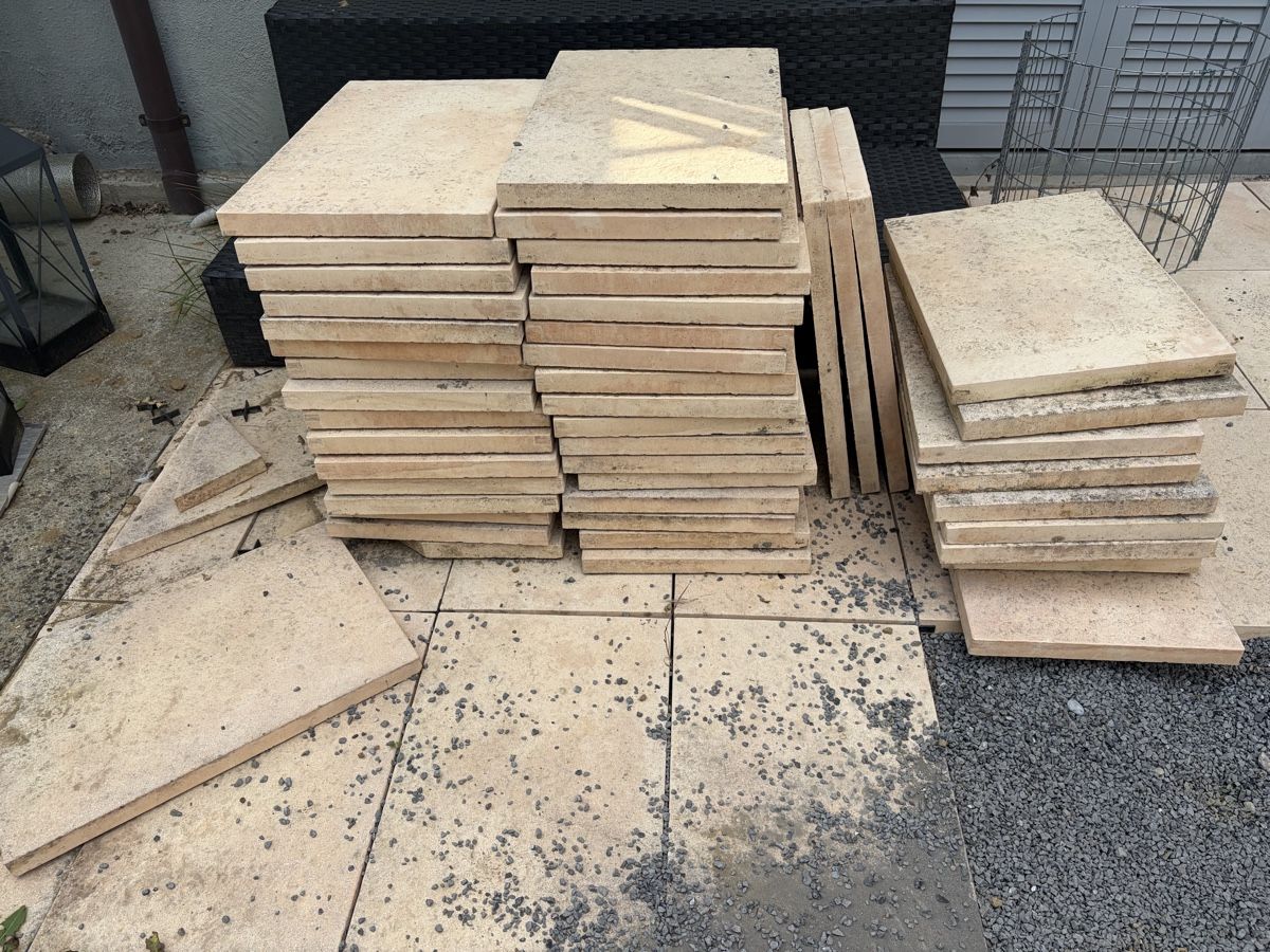 Rivestimenti per pavimenti: Gartenplatten Terrakotta (60x40cm) – Usato da Endingen venduto da country_family