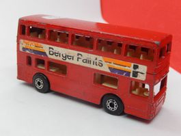 Matchbox - DoppeldeckerBus "Berger" -bespielt - %% Ausverkau