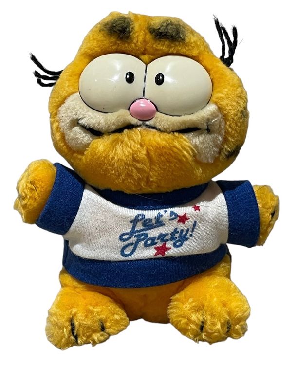 GARFIELD COMIC PLÜSCHTIER SAMMLERSTÜCK 1978 LET S PARTY Kaufen auf