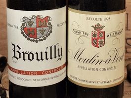 1991 Moulin-à-Vent / Brouilly 1995