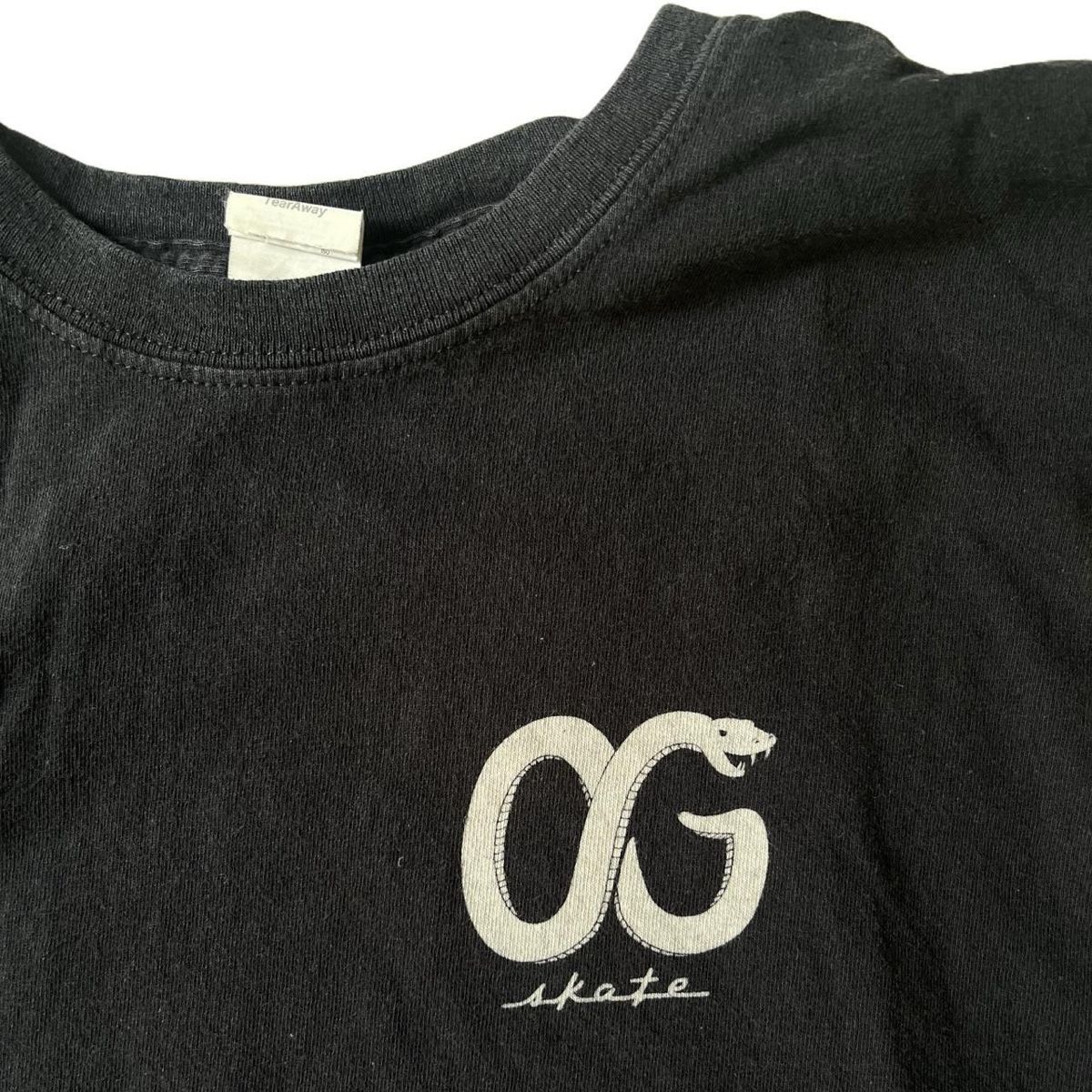 T-shirt: OG Skate Tshirt Black Men – Usato da Riehen venduto da art_c76v 2