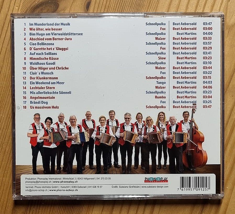 CD: Schwyzerörgeli-Fründe RAMSFLUE Jubiläums-CD – Nuovo e nell'imballaggio originale da Schönenwerd venduto da edursu 1