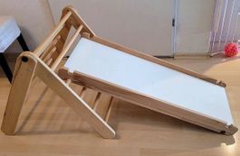 Pikler Dreieck / Kletterdreieck mit Rutsche – Montessori