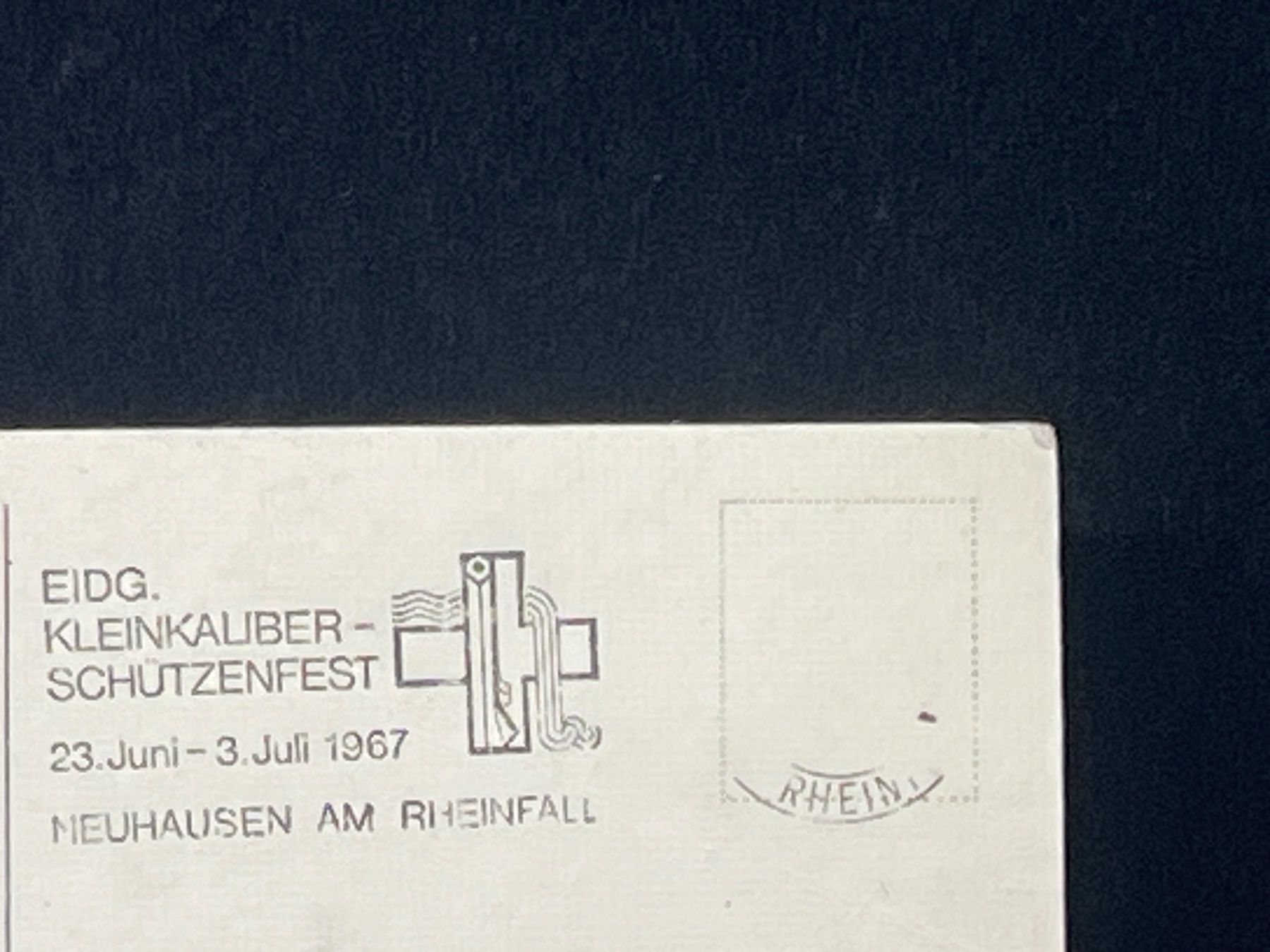 Cartoline postali: Ansichtskarte: Schlössli Wörth am Rheinfall – Usato da Widnau venduto da Brusi9 1