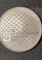 Gedenkmünze 5.- Confoederatio Helvetica 1988