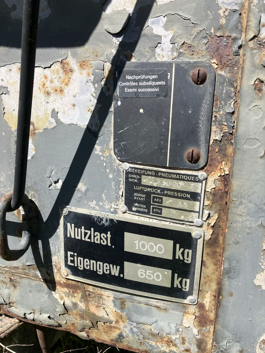 Rimorchi: Armeeanhänger 2. Weltkrieg – Difettoso da Schalchen venduto da ram_yq2b 3