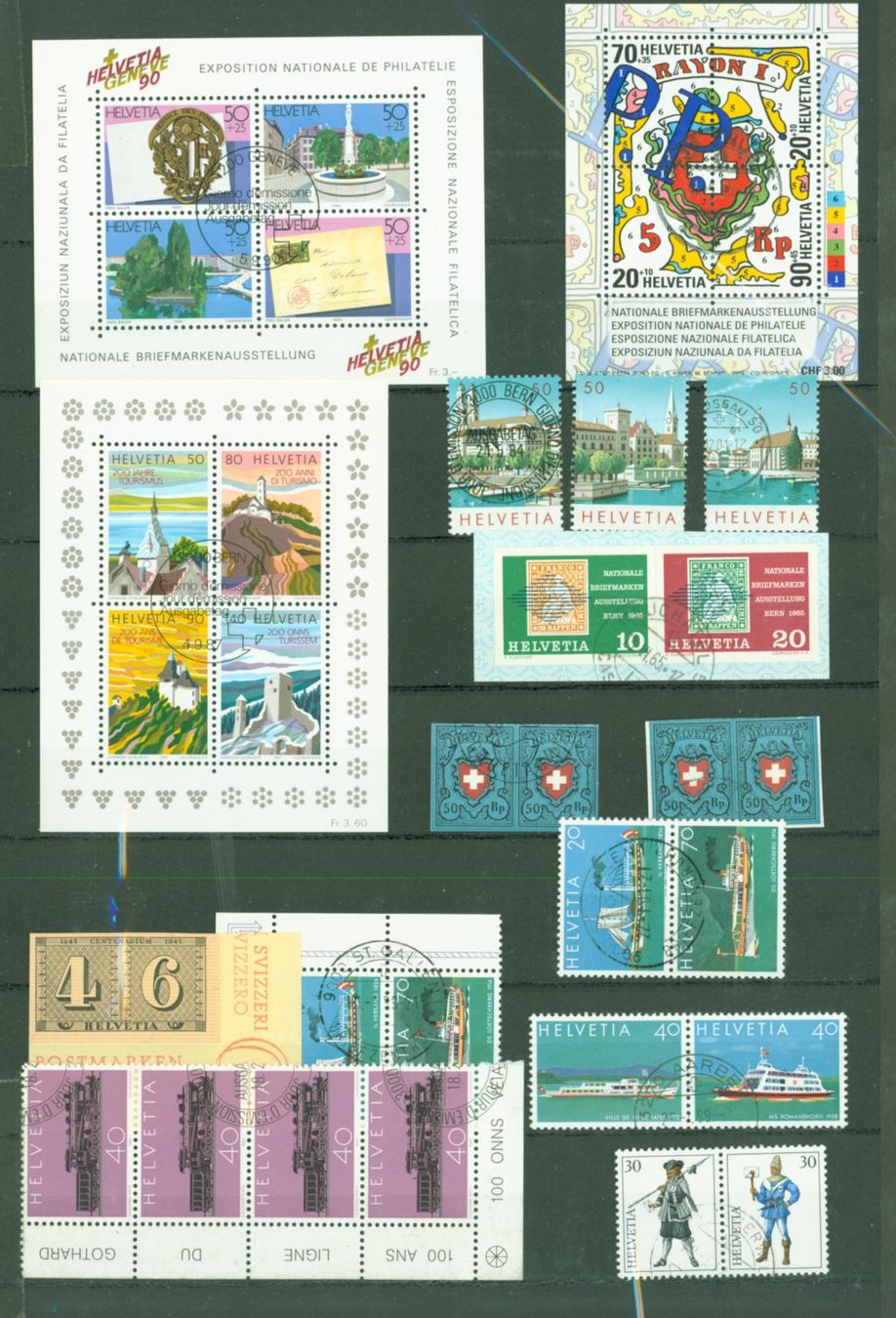 Tutti i francobolli: Blocks/Kleinbogen/Blockausschnitte (Q936) – Usato da Seuzach venduto da Harri19 2